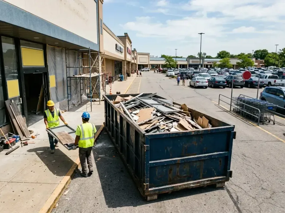 retail-store-renovation-debris-003 — frequently asked questions, Roll-off Dumpster Rentals in Falling Waters, WV